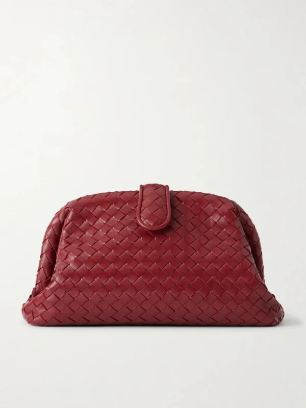 Bottega Veneta Lauren 1980 Intrecciato Leather Clutch