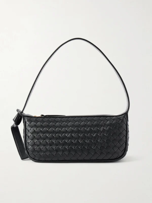 Bottega Veneta Nodo Intrecciato Leather Shoulder Bag