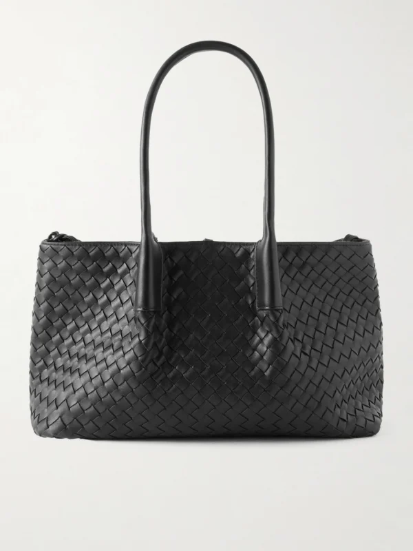 Bottega Veneta Pinacoteca Small Intrecciato Leather Tote