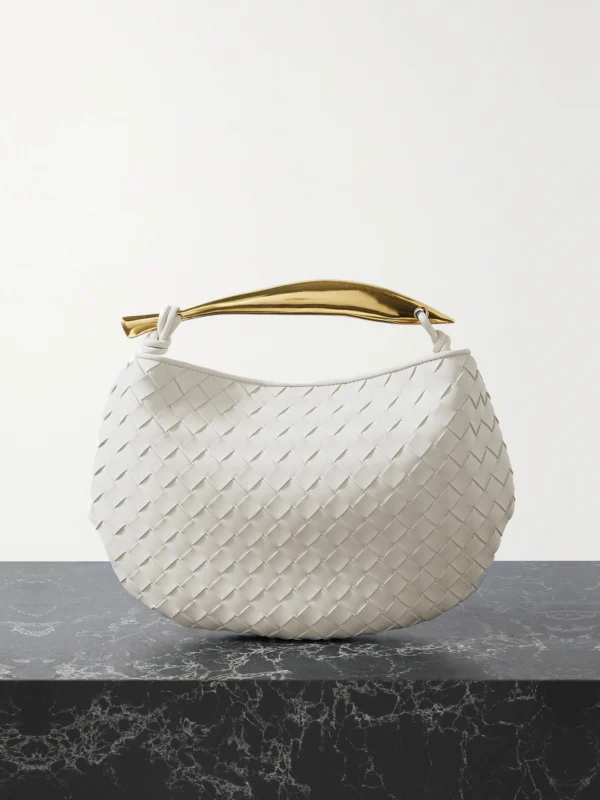 Bottega Veneta Sardine Small Intrecciato Leather Tote