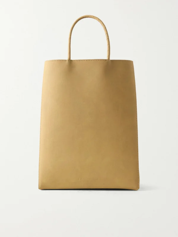 Bottega Veneta The Small Brown Bag Suede Tote