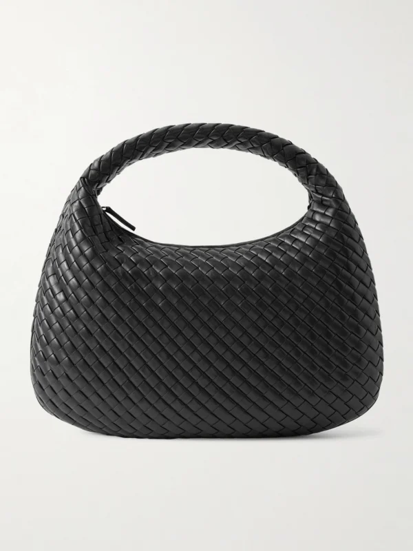 Bottega Veneta Veneta Medium Intrecciato Leather Shoulder Bag
