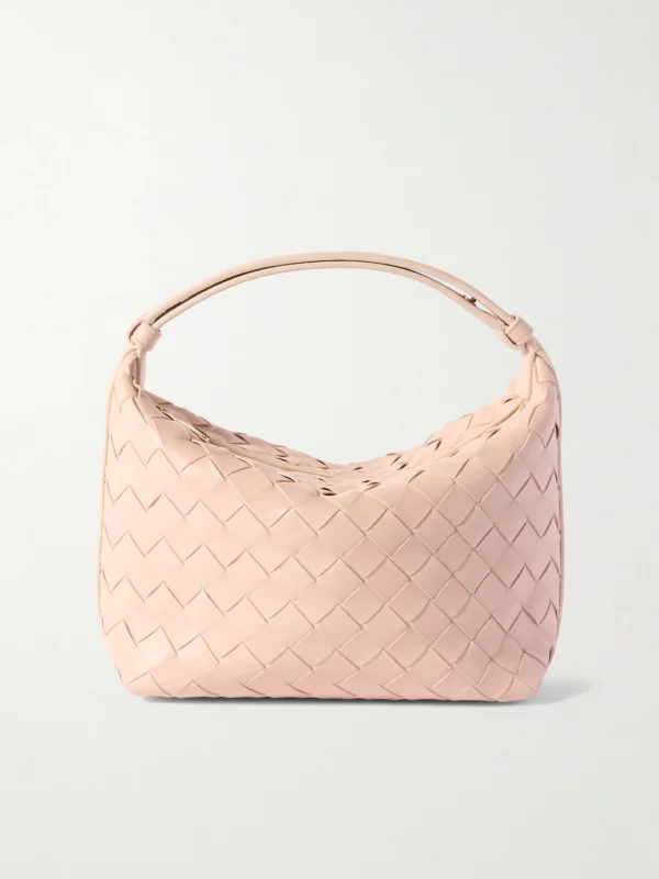 Bottega Veneta Wallace Mini Intrecciato Leather Shoulder Bag