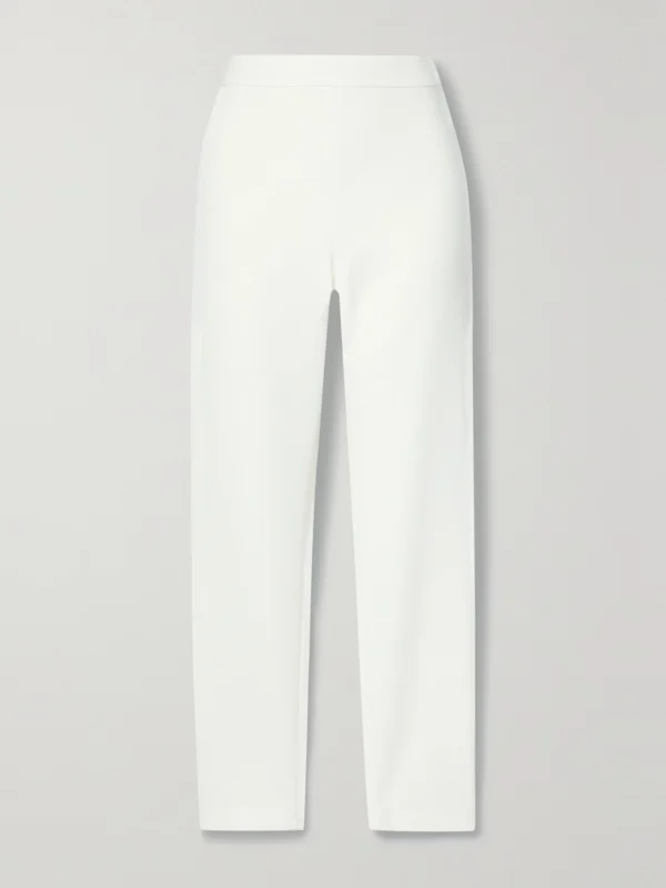 Brandon Maxwell Crepe Slim-leg Pants