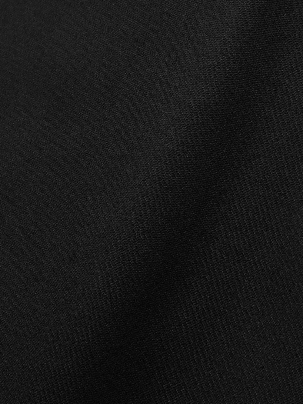 Close-up detail of the Brandon Maxwell The Joelle Wool and Silk-blend Mini Dress