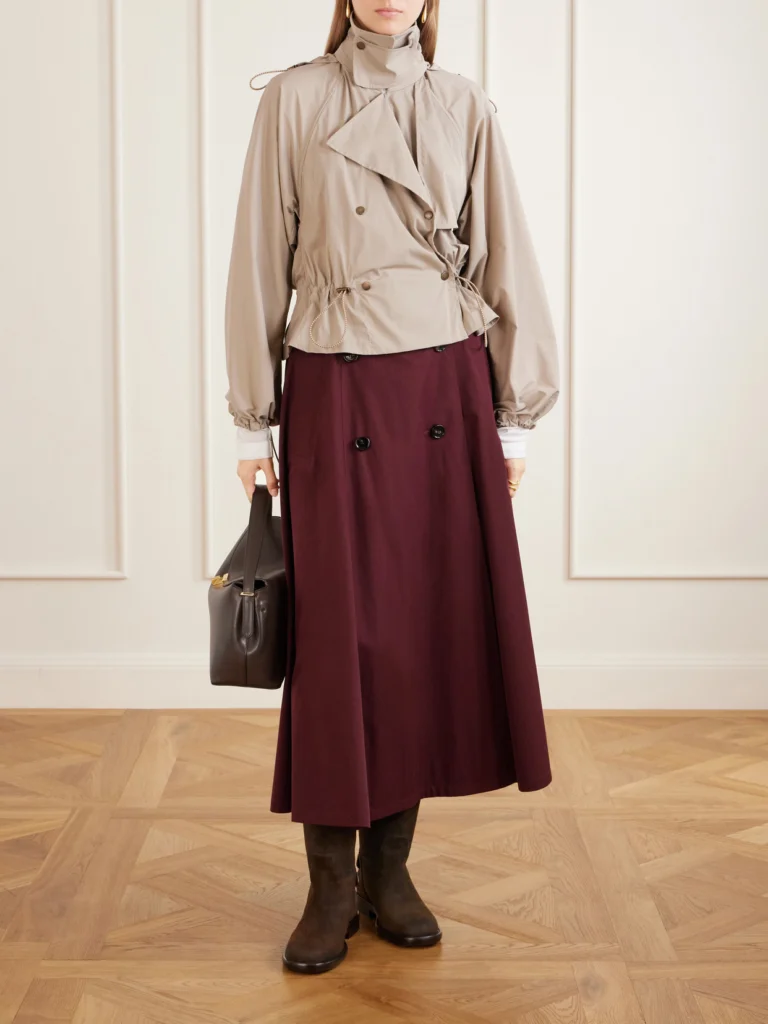 Burberry Buckled Suede Knee Boots