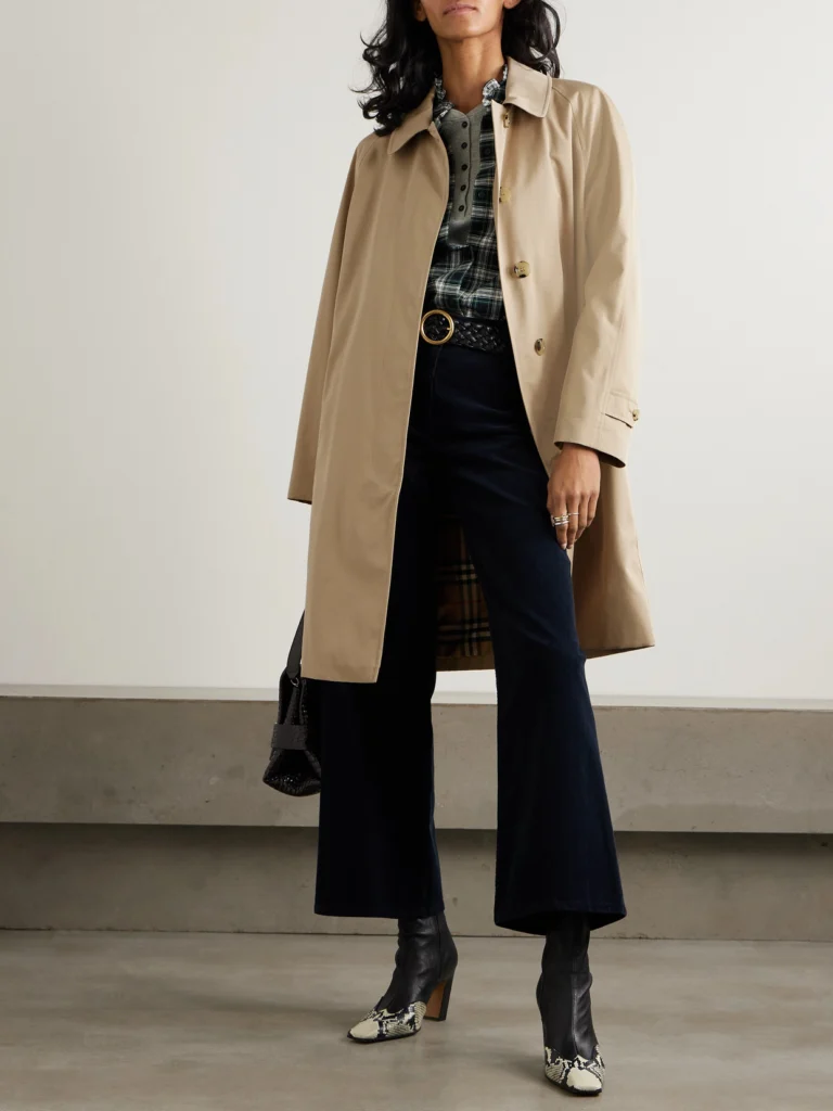 Burberry Camden Organic Cotton-gabardine Coat