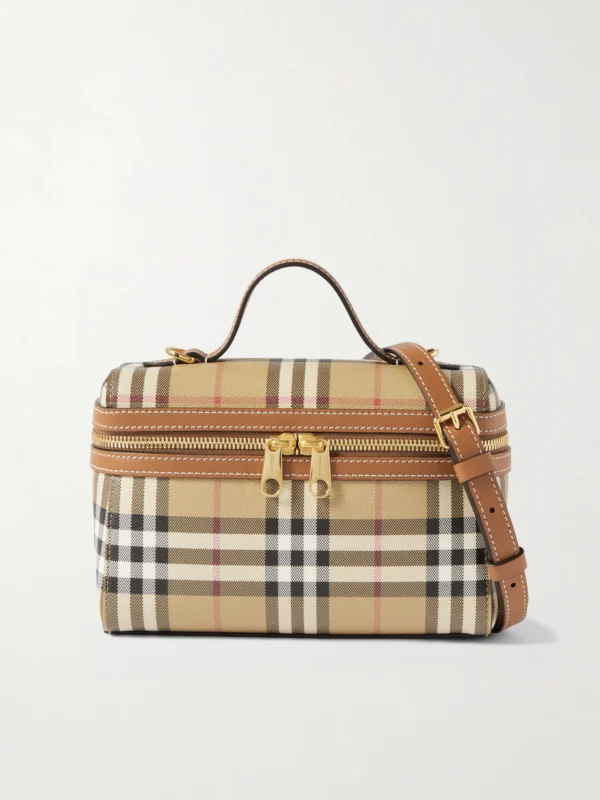 Burberry Check Vanity Bag