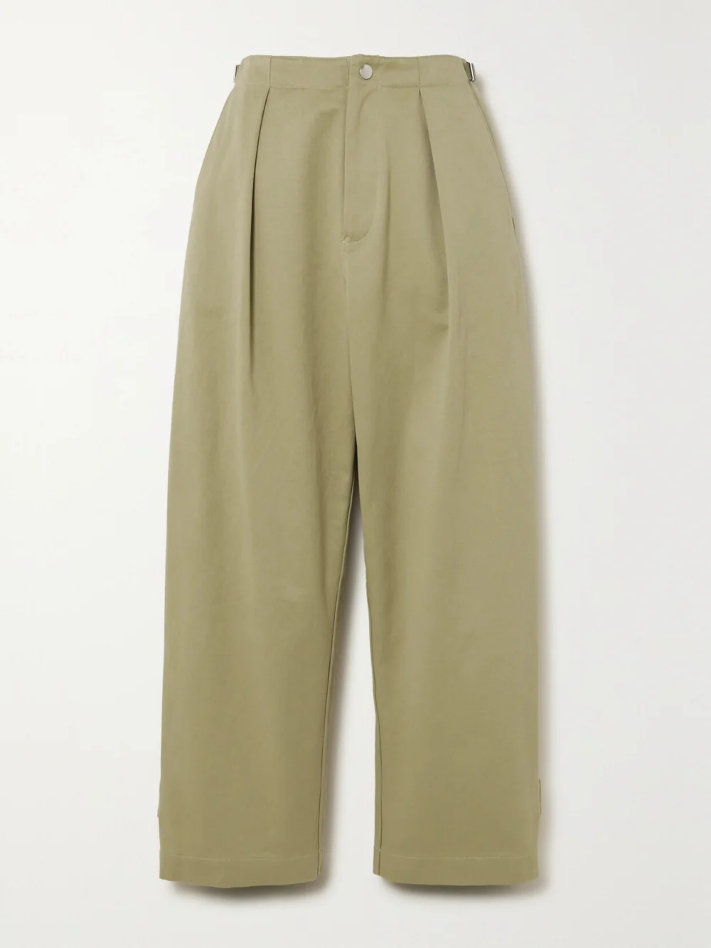 Burberry Cotton Tapered Pants in beige