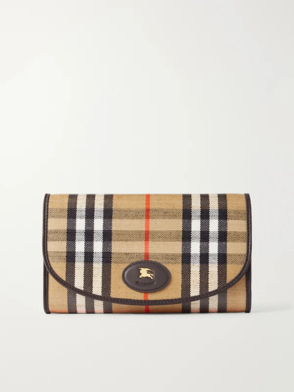 Burberry Highlands Checked Clutch