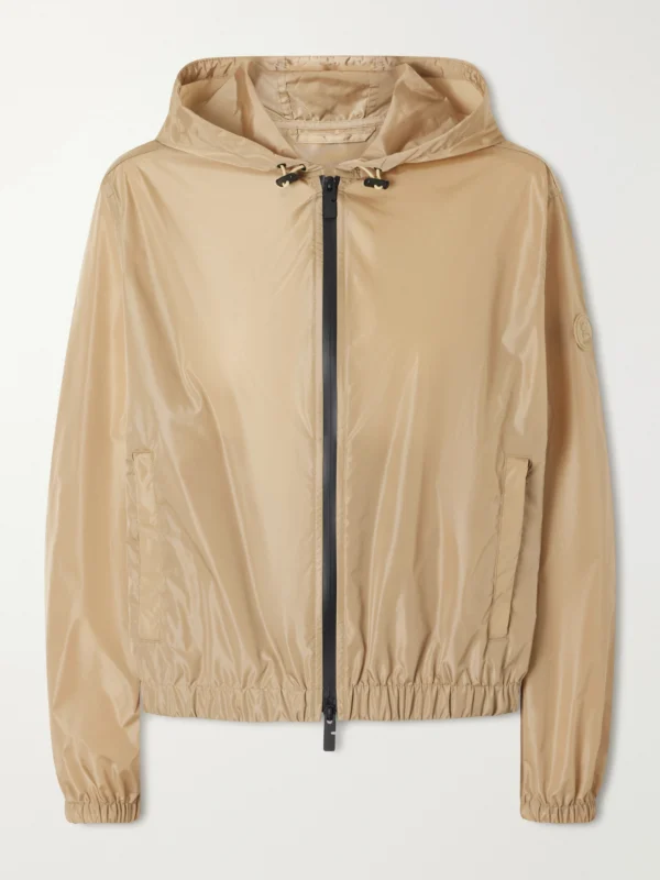 Burberry Nelson Hooded Printed Shell Jacket