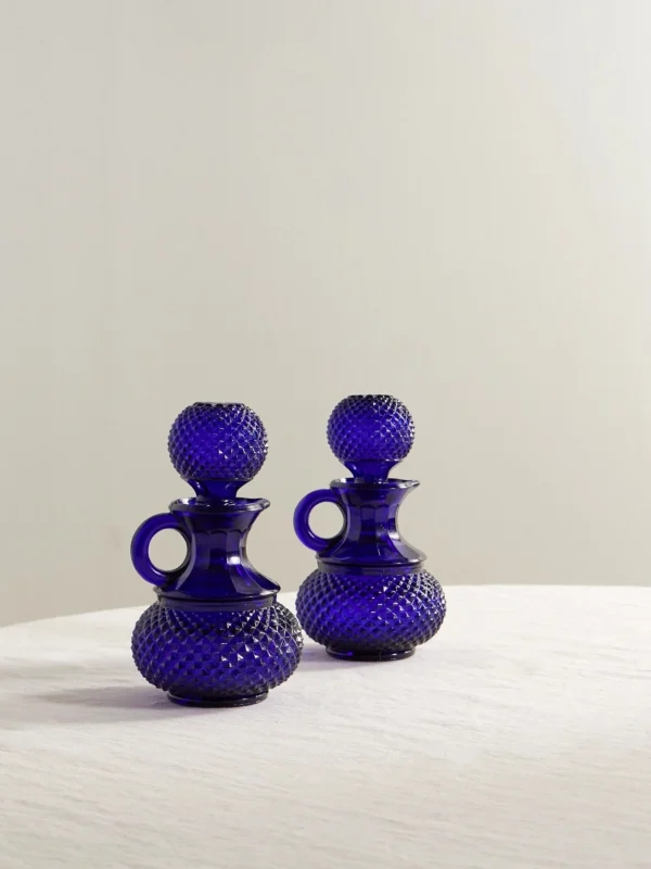 Cabana Galeano Glass Oil and Vinger Bottle Set