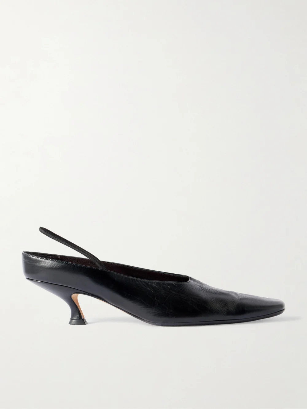 Calvin Klein Collection Anna Convertible Leather Mules in black