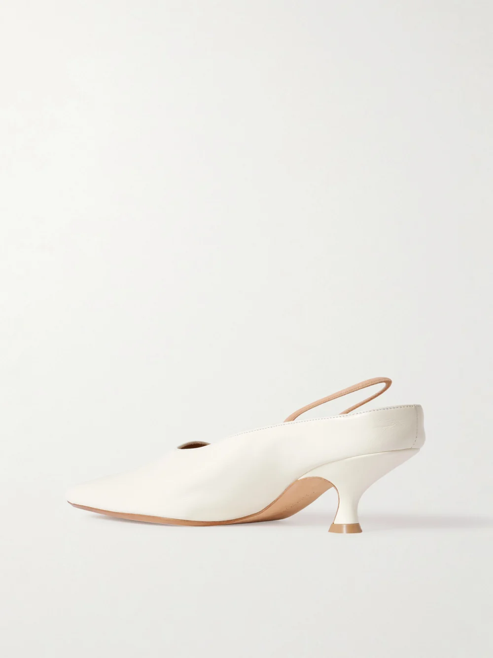 Back view of the Calvin Klein Collection Anna Convertible Leather Mules