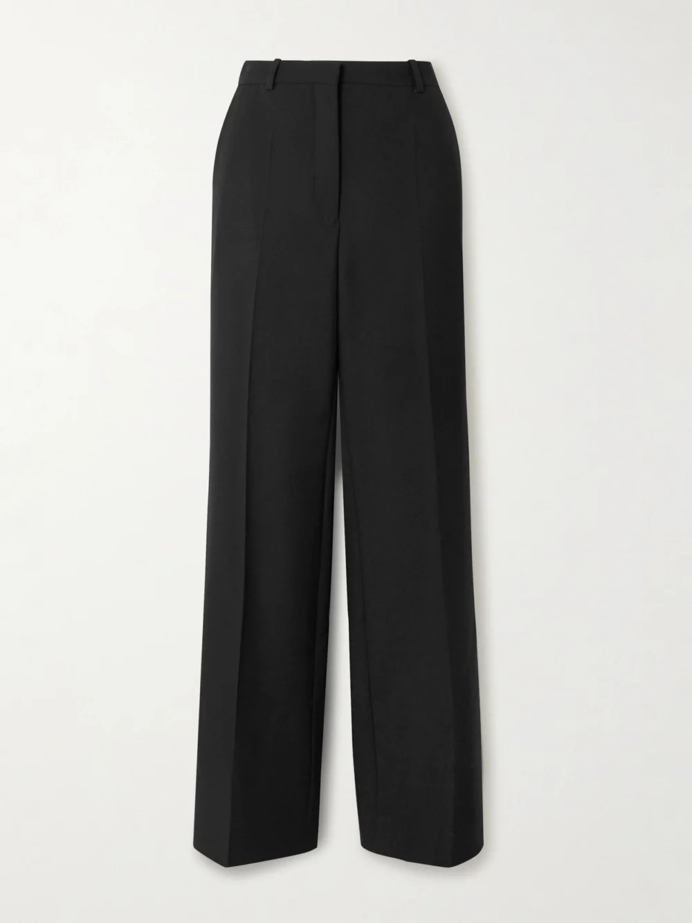 Calvin Klein Collection Etna Wool Wide-leg Pants in black