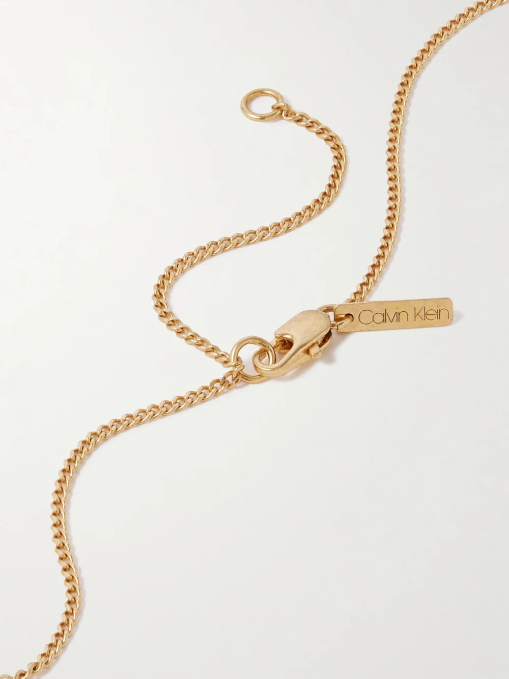 Back view of the Calvin Klein Collection Gold-tone Necklace
