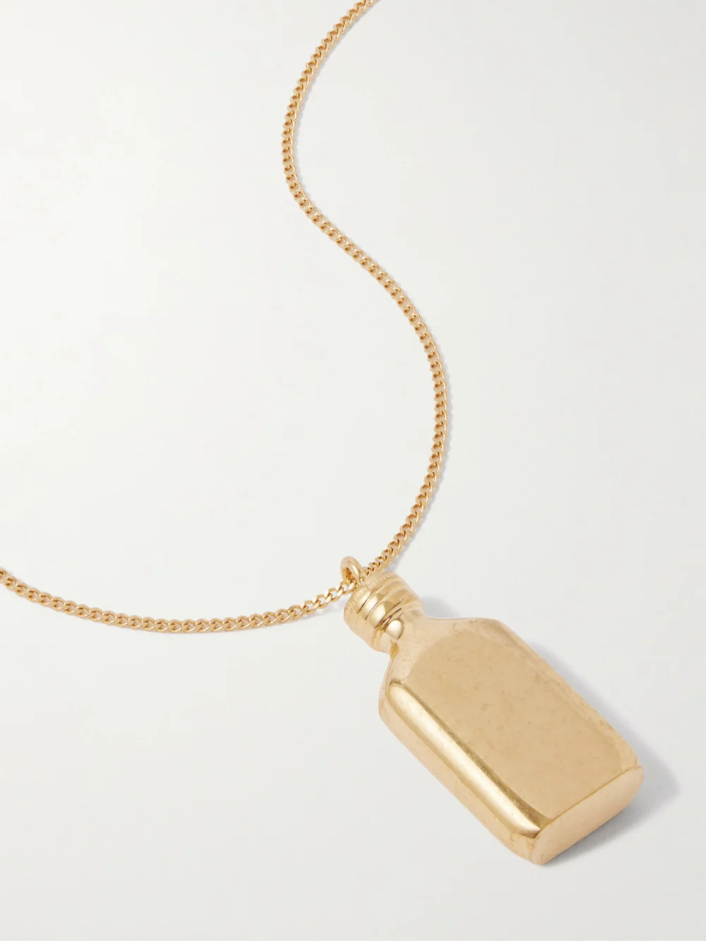 Close-up detail of the Calvin Klein Collection Gold-tone Necklace