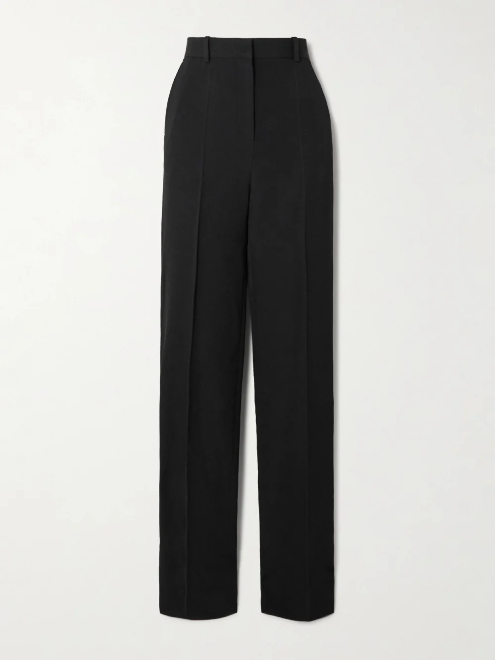 Calvin Klein Collection Lucia Wool Straight-leg Pants in black