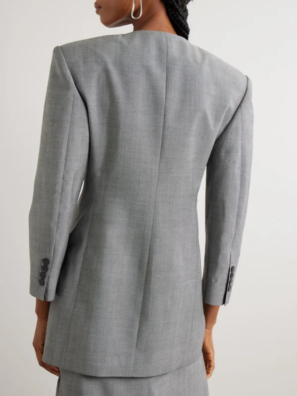 Back view of the Calvin Klein Collection Parker Wool Blazer