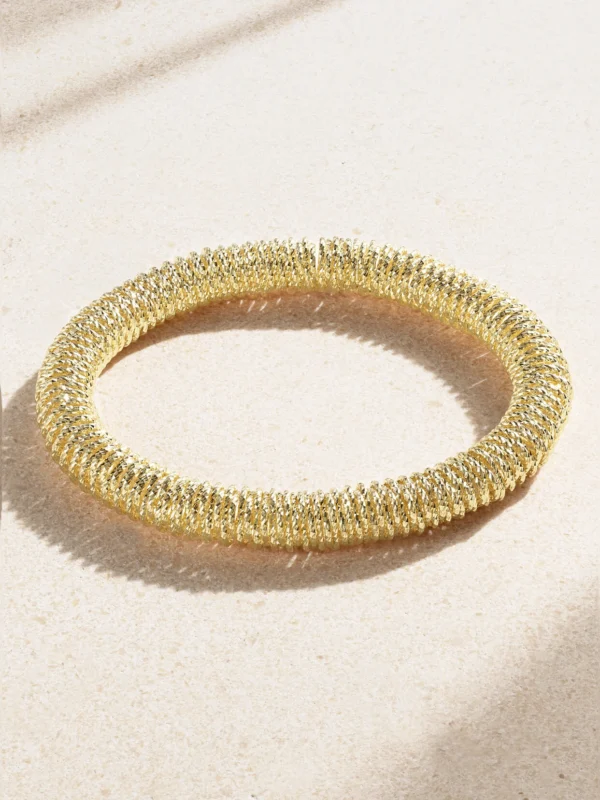 Carolina Bucci K.i.s.s. Small 18-karat Gold Bracelet