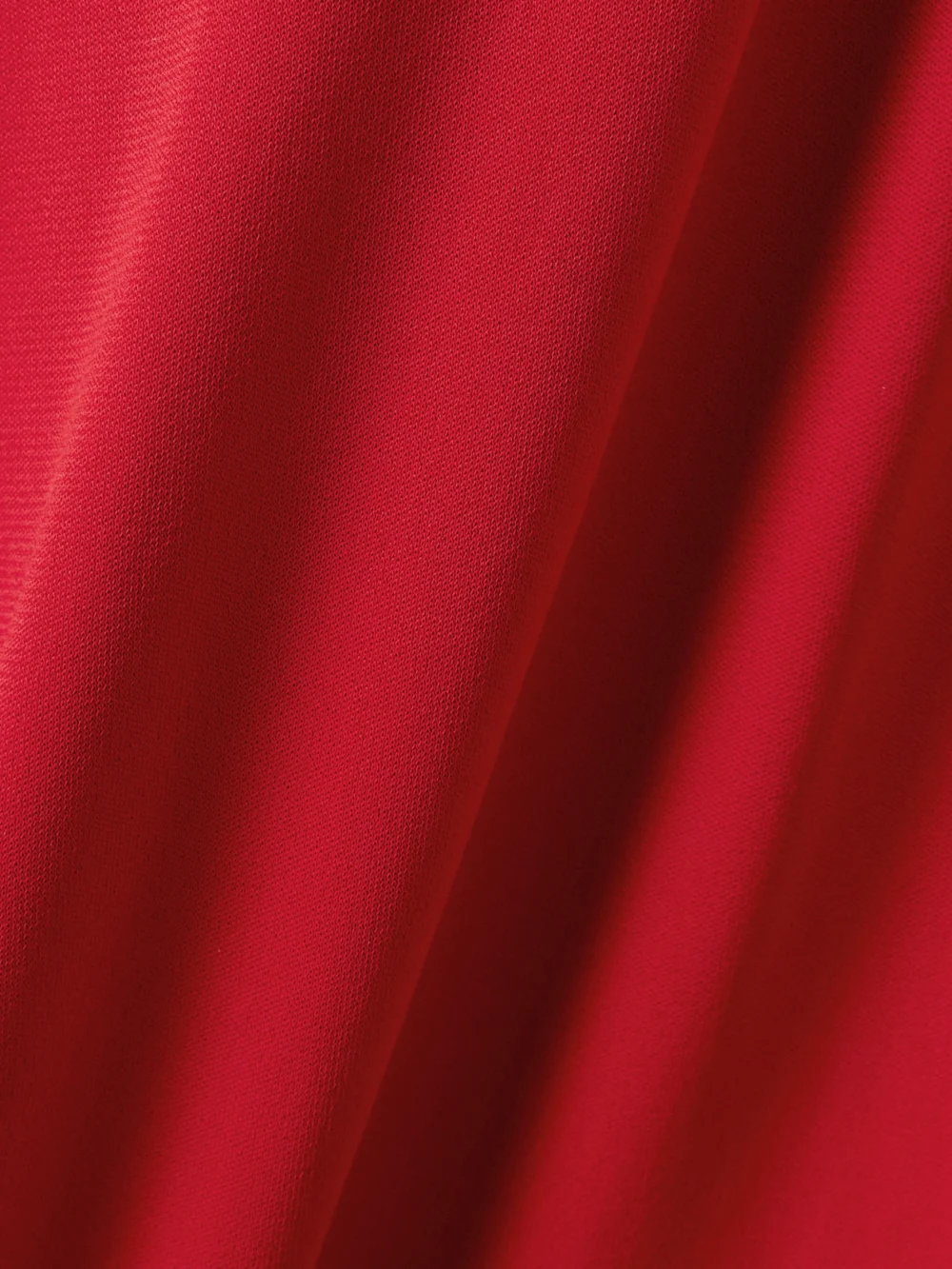 Close-up detail of the Carolina Herrera Ruched Stretch-jersey Maxi Dress