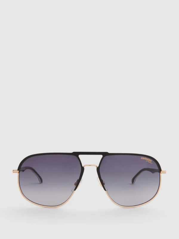 Carrera Eyewear Carrera Eyewearsunes, Black & Gold