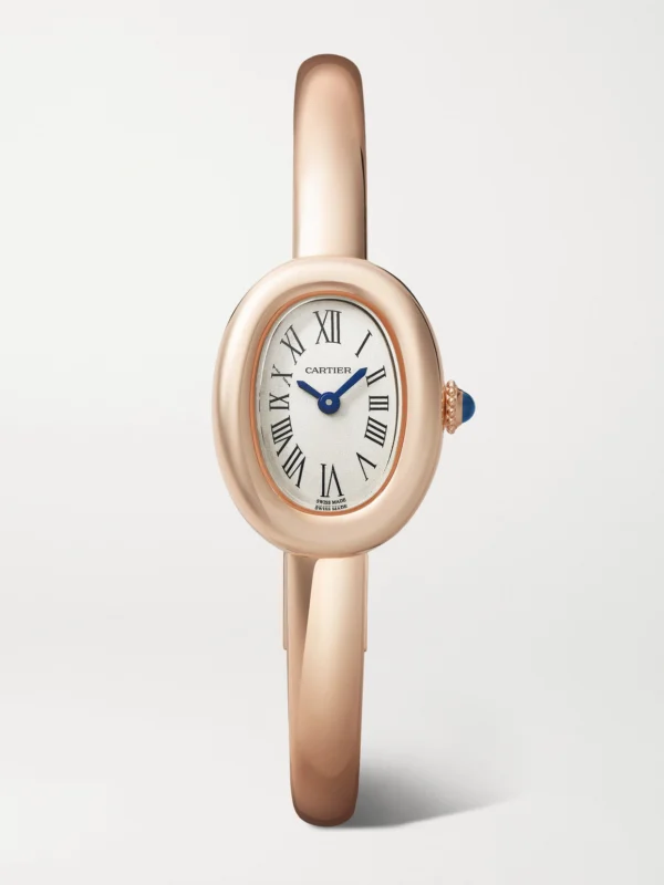 Cartier Baignoire Mini 18-karat Rose Gold Watch