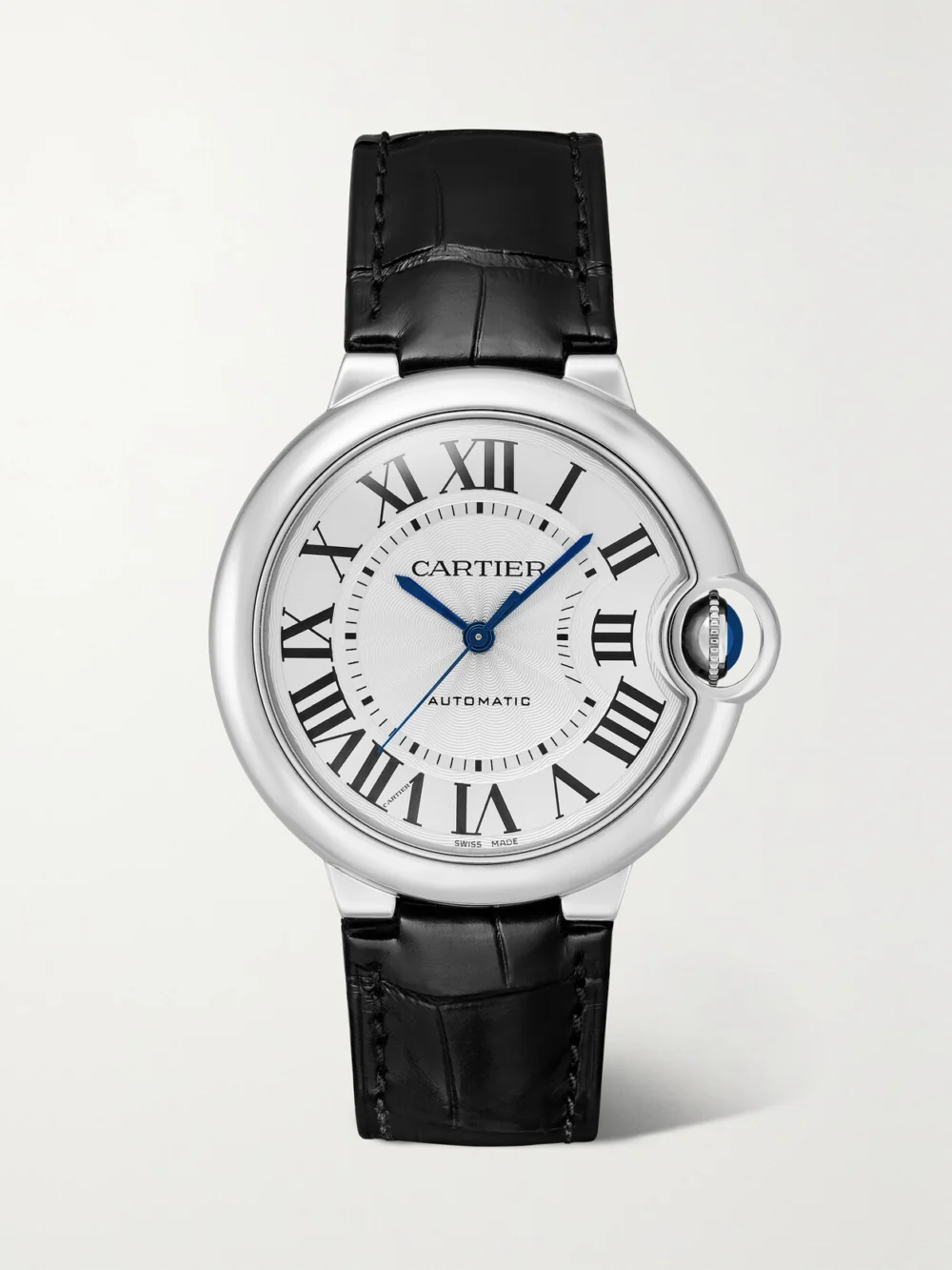 Cartier Ballon Bleu De Cartier Stainless Steel Watch in silver