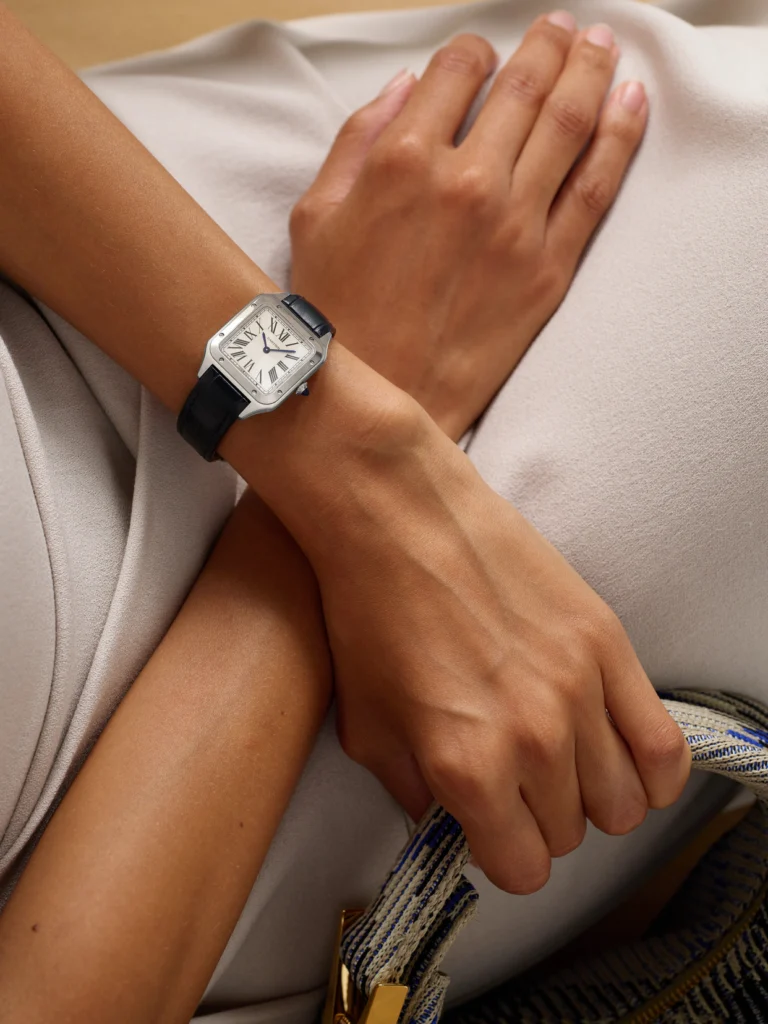 Cartier Santos-dumont Small Stainless Steel Watch