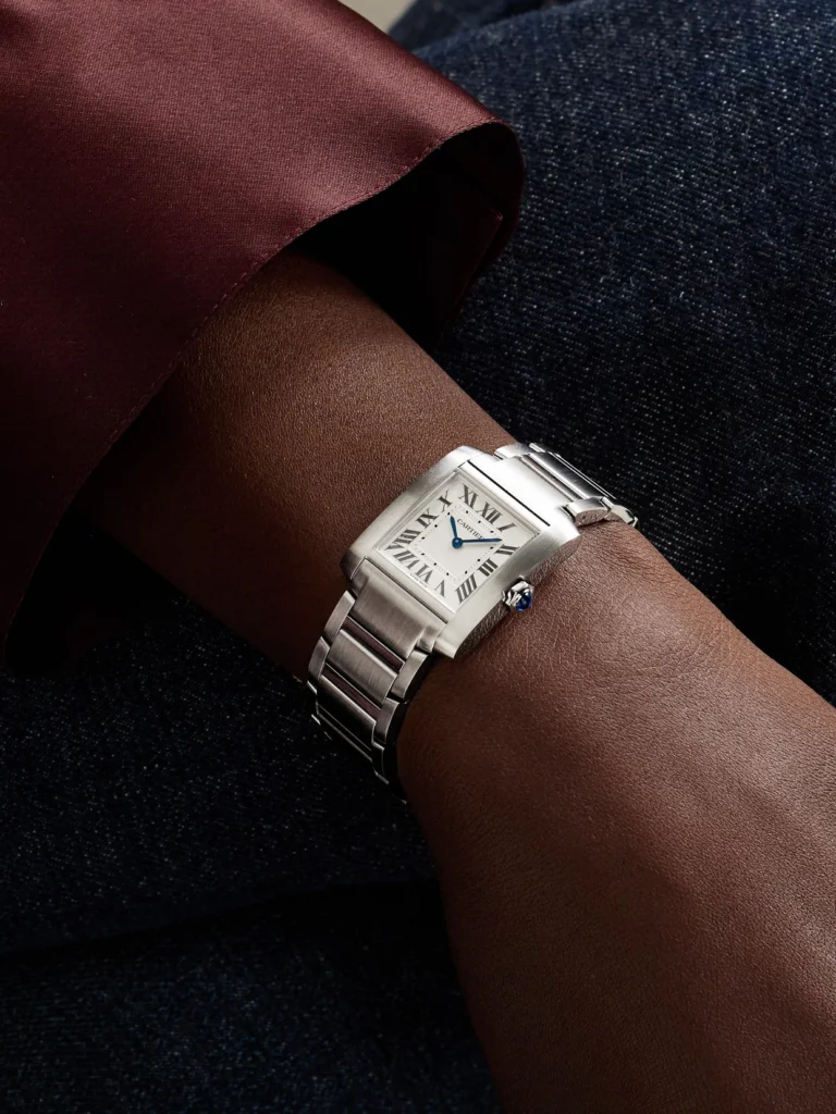 Cartier Tank Française Medium Stainless Steel Watch
