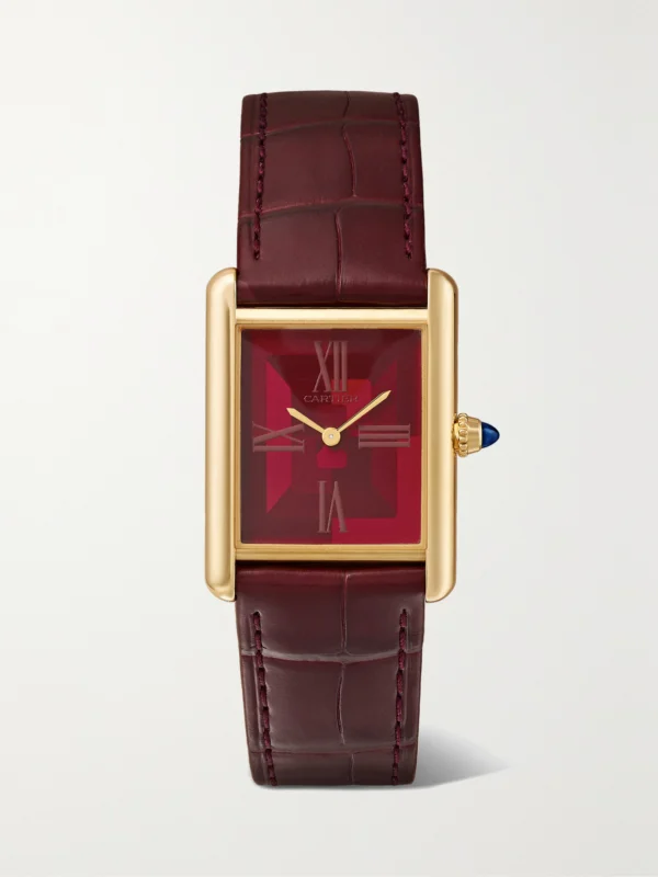 Cartier Tank Louis Cartier Automatic 18-karat Gold Watch