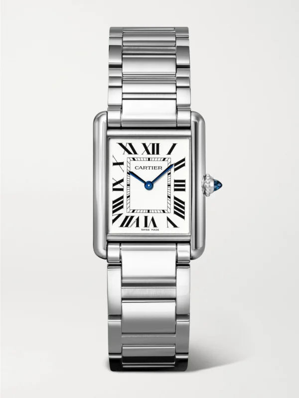 Cartier Tank Must De Cartier Large Solarbeat™ Stainless Steel Watch