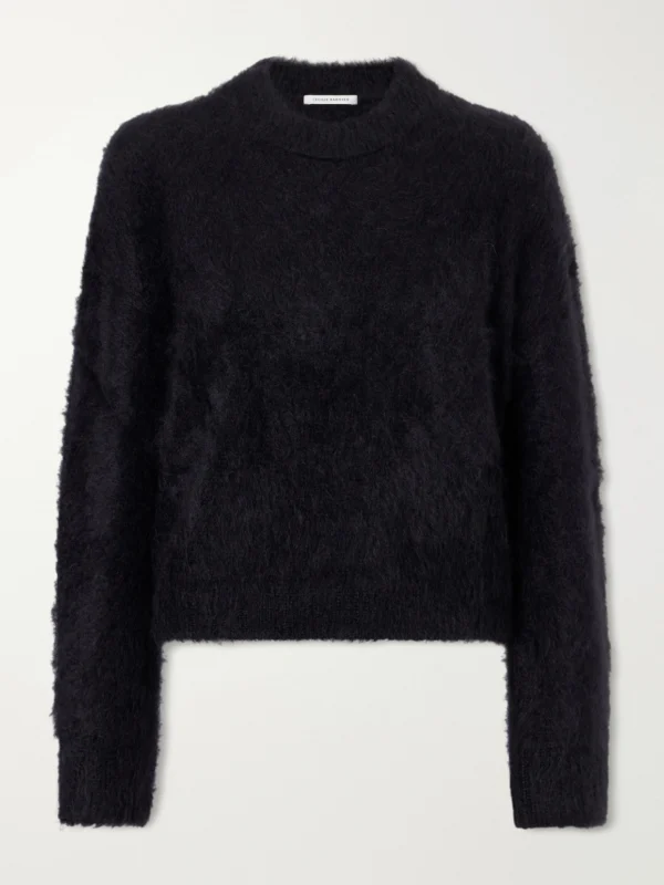 Cecilie Bahnsen Firall Brushed Mohair and Silk-blend Sweater