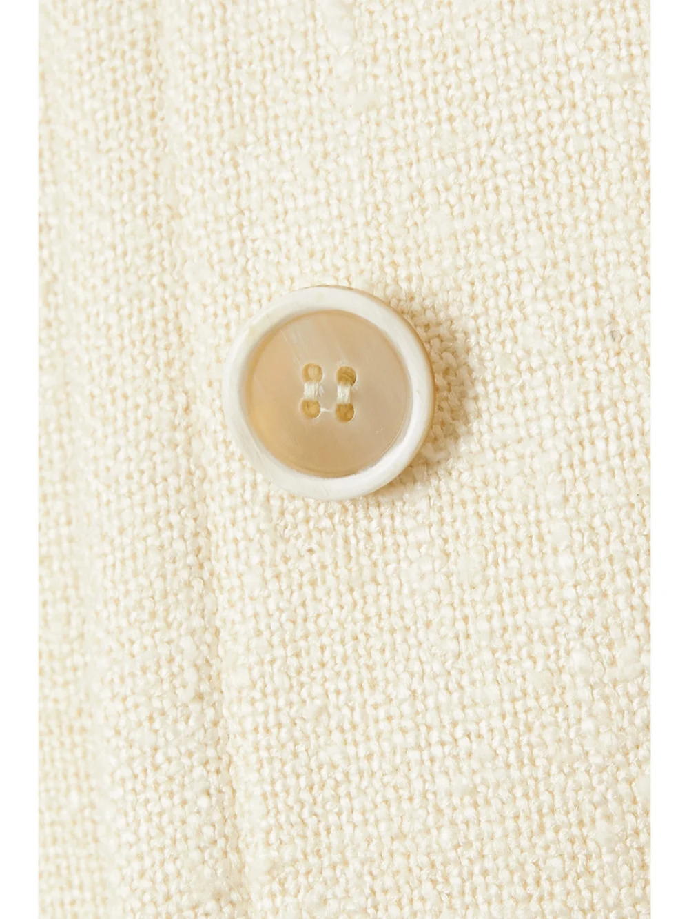 Close-up detail of the Chloé Belted Silk, Wool and Cashmere-blend Trench Coat