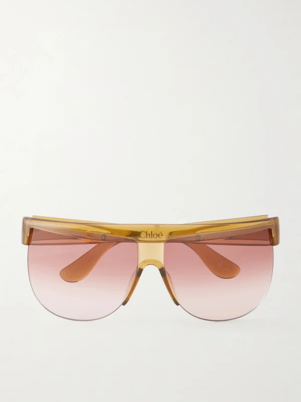 Chloé D-frame Injected Sunglasses