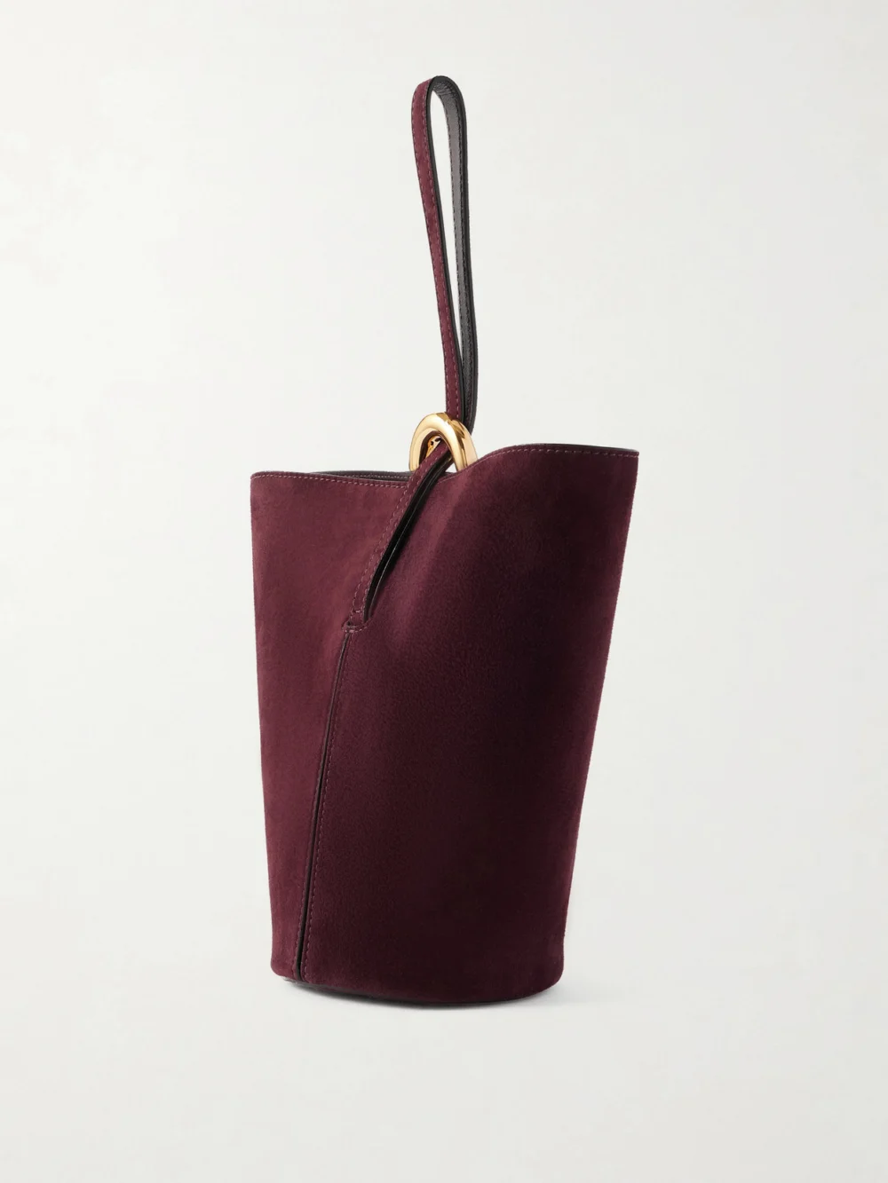 Back view of the Chloé Eden Treasure Embellished Suede Tote