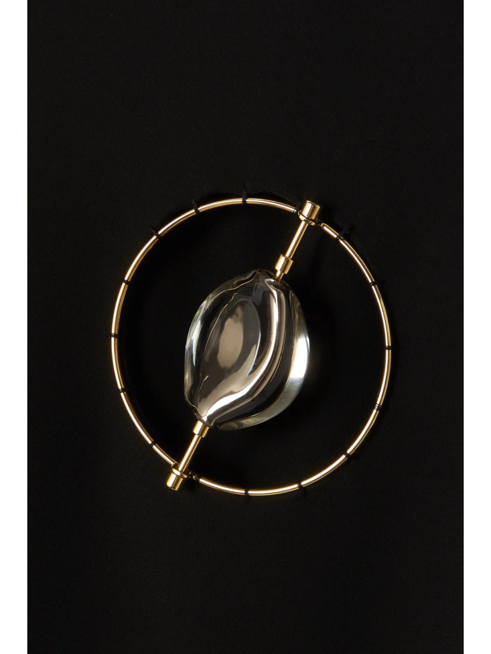 Close-up detail of the Chloé Embellished Silk-cady Mini Dress