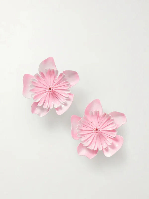 Chloé Gold-tone Resin Earrings