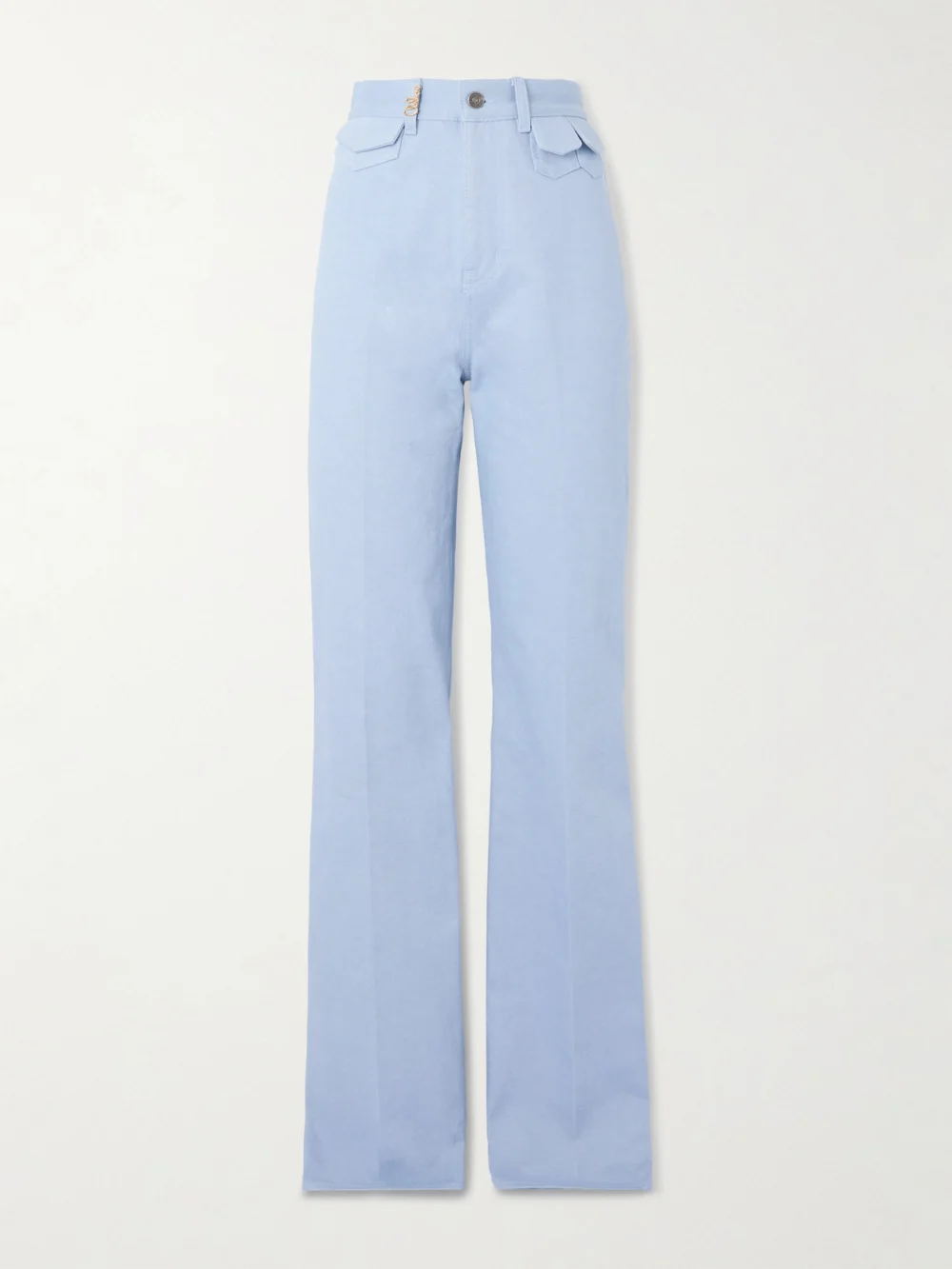 Chloé High-rise Straight-leg Jeans in blue