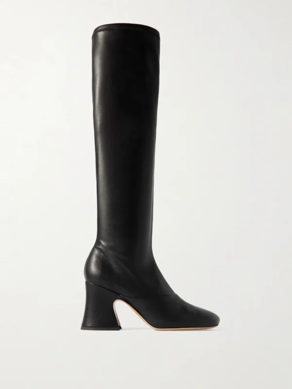 Chloé Janis Leather Knee Boots