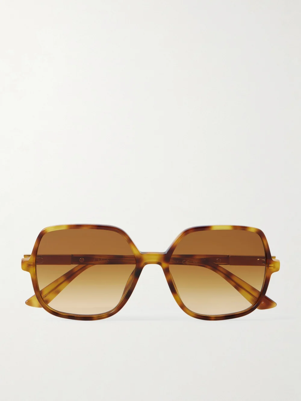 Chloé Judy Round-frame Tortoiseshell Acetate Sunglasses