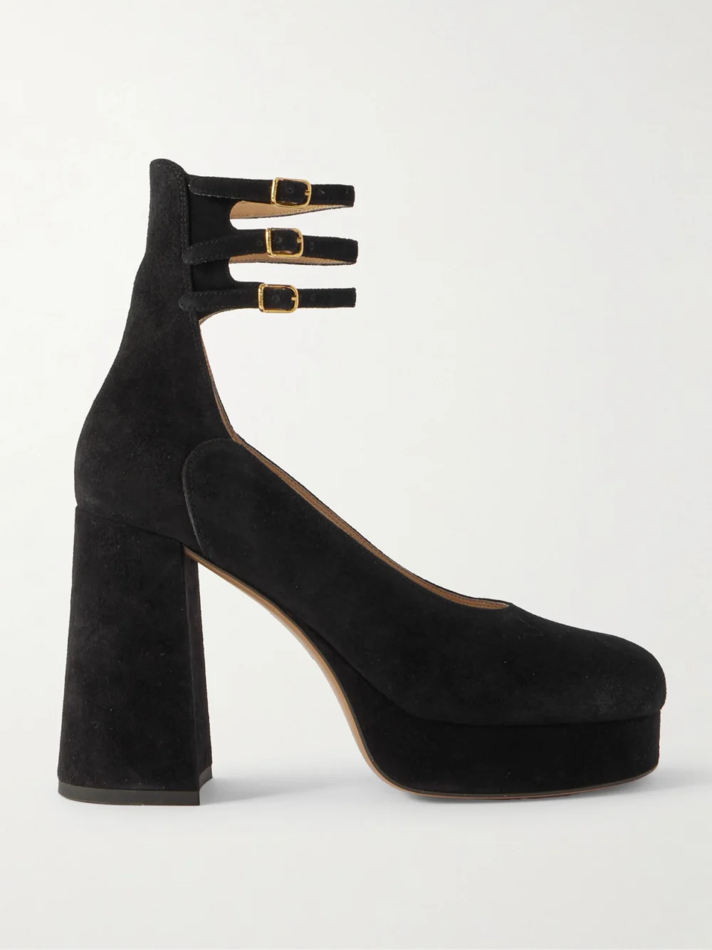 Chloé Loti Suede Pumps in black