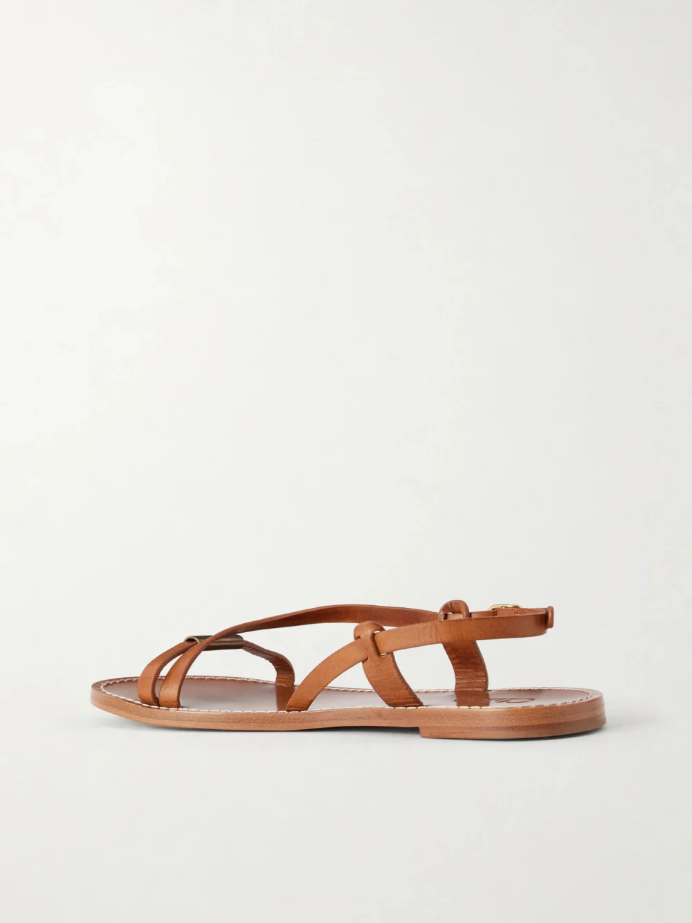 Back view of the Chloé Matilda Leather Sandals