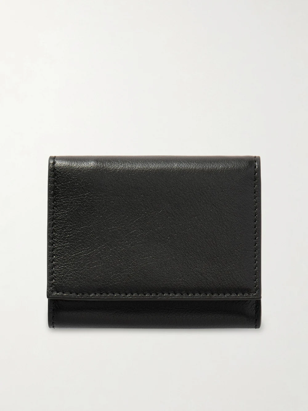 Back view of the Chloé Paddington Embellished Textured-leather Cardholder