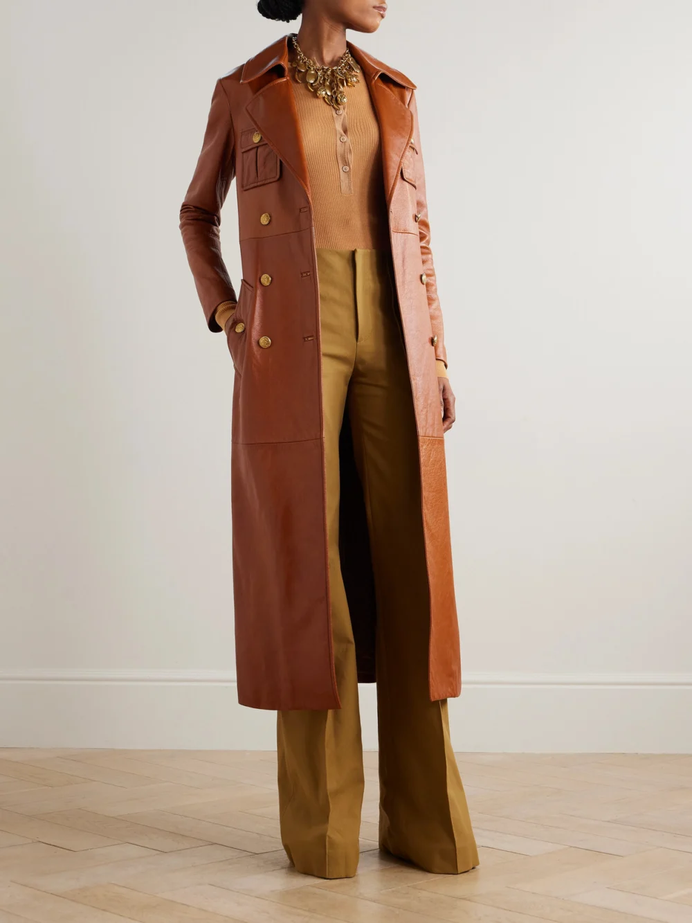 Chloé Ribbed Wool Sweater, worn by a model