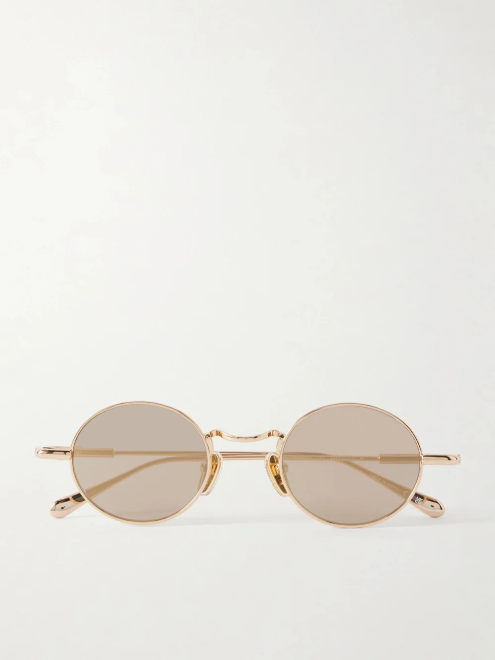 Chloé Round-frame Gold-tone Metal Sunglasses