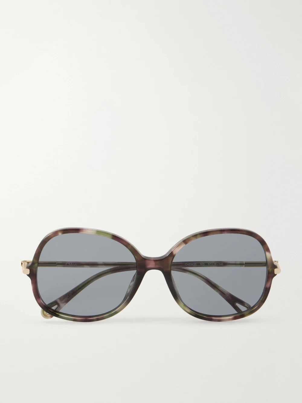 Chloé Rounded-frame Acetate Sunglasses in blue