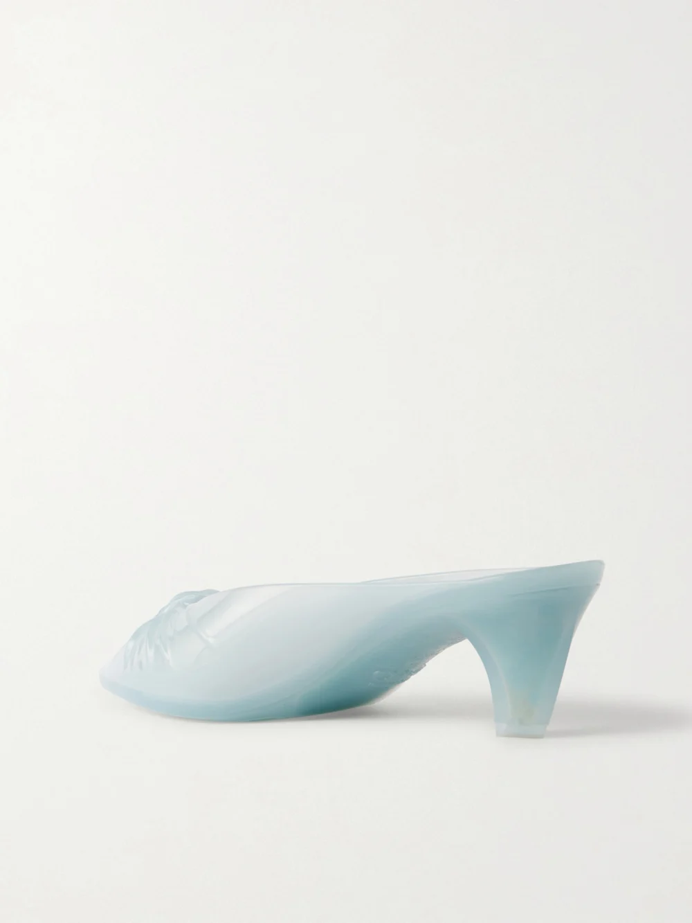 Back view of the Chloé Ruched Tpu Mules