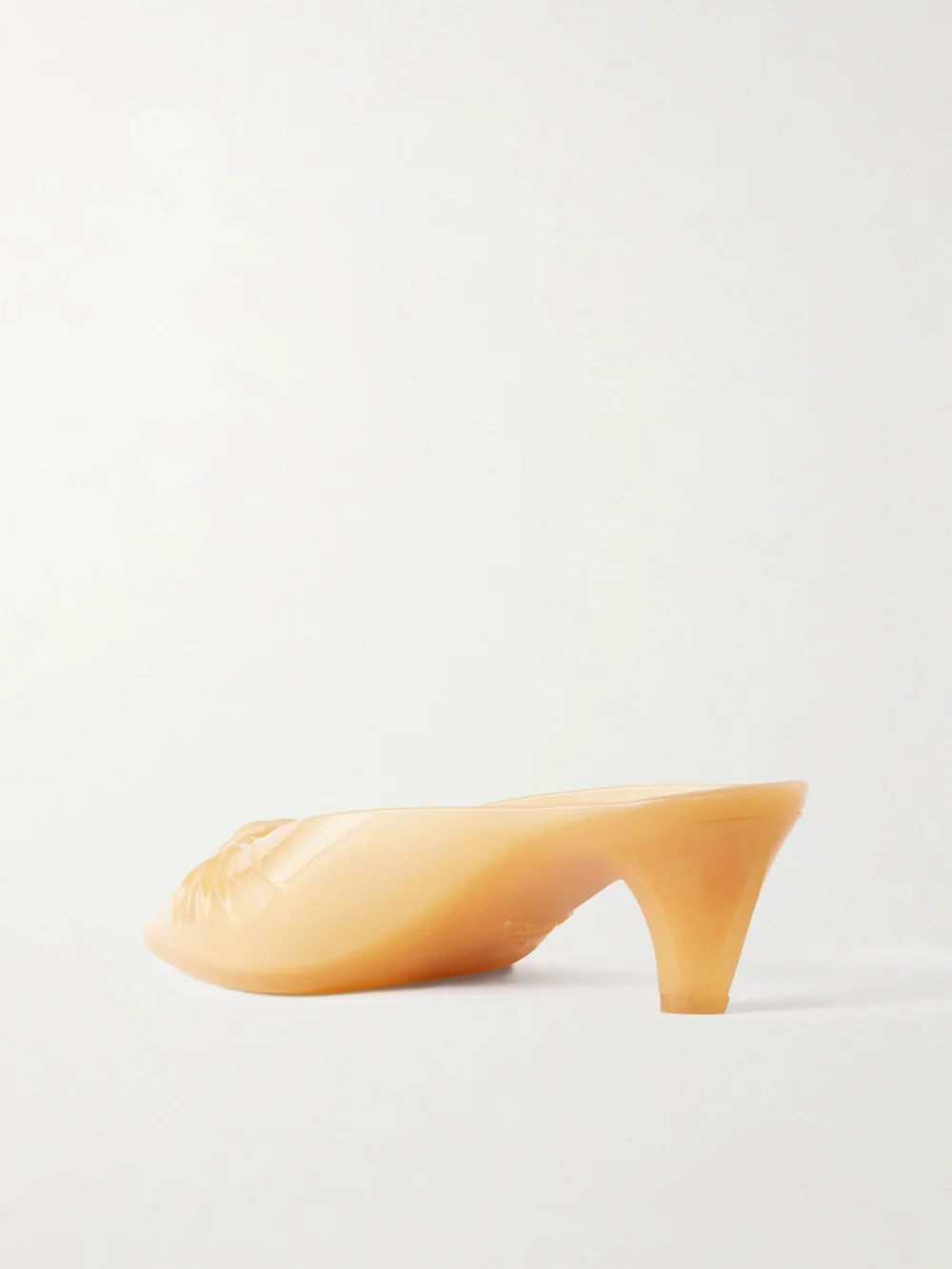 Back view of the Chloé Ruched Tpu Mules
