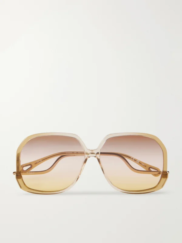 Chloé Square-frame Acetate Sunglasses